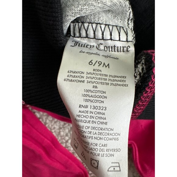 Juicy Couture baby girl Matching Set Size 6/9 Months nwt - Picture 8 of 8